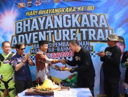 Peringati Hari Bhayangkara ke-80, Polres Gunungkidul Gelar Bhayangkara Adventure Trail dan Baksos Pembangunan Masjid Ar-Rahman