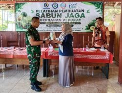 Dandim Kulon Progo Hadiri Pembukaan Pelatihan Pembuatan Sabun Jaga Bagi Penyandang Disabilitas