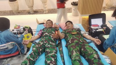 Kodim 0735/Surakarta Donor Darah & Cek Kesehatan Gratis di HUT ke-94 PMS