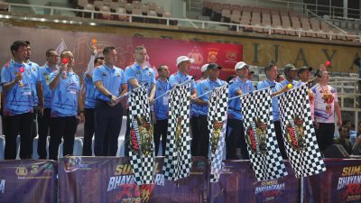 Sumsel Bhayangkara Run 2026 Sukses Digelar, Ribuan Pelari Padati Jakabaring Sport City Palembang
