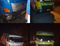 Sembilan Truk Tronton Bermuatan Batubara Ilegal Disita, Polres OKU Timur Ungkap Jaringan Angkutan Tanpa Izin