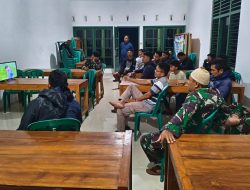 Nonton Bareng Pertandingan Piala Dunia Inggris vs Argentina Digelar Koramil Jajaran Kodim 0731/Kulon Progo