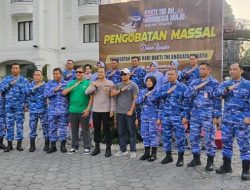 Hari Bakti TNI AU ke-79, Lanud Adi Soemarmo Bersama Setukpa dan Wingdik 400 Gelar Pengobatan Gratis untuk Ratusan Warga.