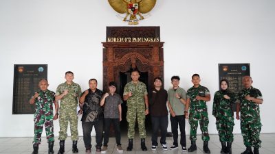 Dukung Inovasi Anak Muda Mengatasi Sampah dan Ketahanan Pangan, Danrem 072/Pamungkas Terima Audiensi Lestari Bumi Sembada