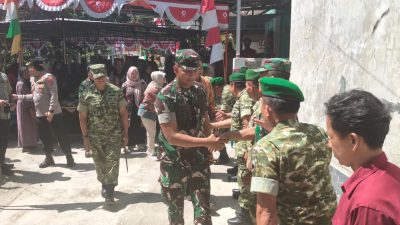 Danrem 072/Pamungkas Hadiri Peresmian Jembatan Merah Putih Garuda di Bantul