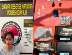 Polres Ogan Ilir Gagalkan Peredaran Sabu, Seorang Perempuan Diamankan Bersama Puluhan Paket Narkotika