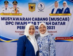 Marisa Jemmy Nahkodai IWAPI Tanah Datar 2026–2031, Muscab Tegaskan Komitmen Perkuat Perempuan Pelaku Usaha