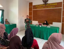 Danramil Berikan Arahan Pada Anggota Persit Ranting 05 Koramil 04/Jebres