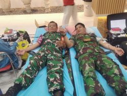 Kodim 0735/Surakarta Donor Darah & Cek Kesehatan Gratis di HUT ke-94 PMS