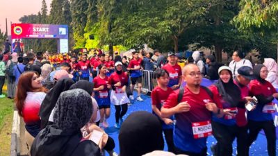 Kasrem 072/Pamungkas Hadiri Fun Run Taruna Nusantara 2026