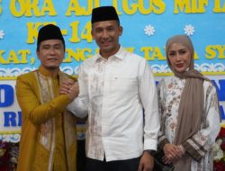 Danrem 072/Pamungkas Hadiri Mujahadah Dzikrul Ghofilin dan Sholawat Kebangsaan Harlah ke-14 Ponpes Ora Aji