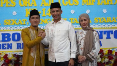 Danrem 072/Pamungkas Hadiri Mujahadah Dzikrul Ghofilin dan Sholawat Kebangsaan Harlah ke-14 Ponpes Ora Aji