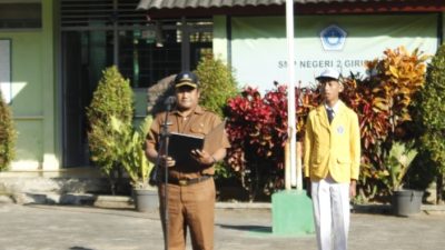 Panewu Anom Girisubo Ajak Pelajar SMPN 2 Girisubo Tolak Tawuran, Narkoba, dan Miras
