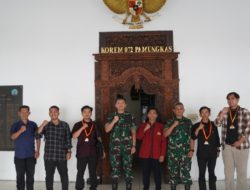 Generasi Muda Jadi Mitra Strategis, Korem 072/Pamungkas Terima Audiensi Hima Persis DIY