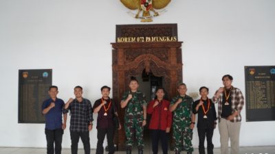Generasi Muda Jadi Mitra Strategis, Korem 072/Pamungkas Terima Audiensi Hima Persis DIY