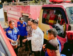 Bupati H. Khairunas Pastikan Langsung Peralatan Damkar Aman dan Siap Beroperasi