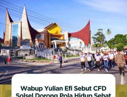 Wabup Yulian Efi Sebut CFD Solsel Dorong Pola Hidup Sehat