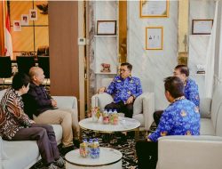 RRI Padang Sambangi Bupati H. Khairunas, Bakal Mengudara Lagi di Solsel