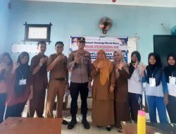 Polisi Masuk Sekolah Kapolsek Lintau Buo Tanamkan Disiplin, Tertib Berlalu Lintas dan Bahaya Narkoba Sejak Dini