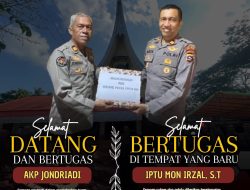 Berpisah dengan Mon Irzal, Polsek Lintau Buo Sambut Kepemimpinan AKP Jondriadi, Sinergi dan Pelayanan Jadi Prioritas