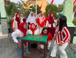 Persit KCK Ranting 05 Koramil 04/Jebres Gelar Lomba Sambut HUT Kemerdekaan RI ke-81