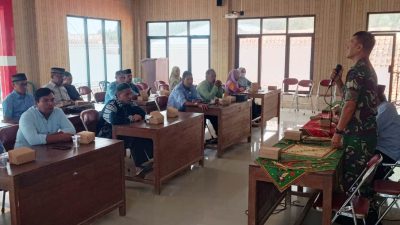 Sosialisasi Wasbang dan Narkoba Bagi Masyarakat TMMD Sengkuyung Kodim 0731/Kulon Progo