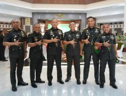 Danrem 072/Pamungkas Hadiri Sertijab sejumlah Pejabat Kodam IV/Diponegoro