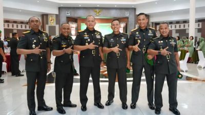 Danrem 072/Pamungkas Hadiri Sertijab sejumlah Pejabat Kodam IV/Diponegoro