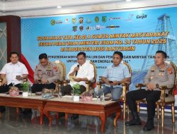 Stop Pengeboran Ilegal, Polda Sumsel dan Pemkab Muba Sosialisasikan Tata Kelola Sumur Minyak