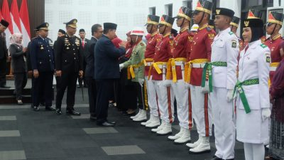 Dandim Kulon Progo Hadiri Pengukuhan Paskibraka Tingkat Kabupaten