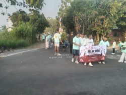 Peringati HUT RI Ke 81 Desa Denggungan RT 07/02 Adakan Jalan Sehat
