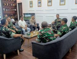 Perkuat Sinergitas TNI-Polri, Danrem 072/Pamungkas Terima Audiensi Kapolresta Yogyakarta