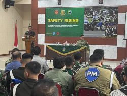 Wujudkan “Zero Accident”, Kodim 0735/Surakarta & Denpom IV/Surakarta Gelar Safety Riding Untuk Prajurit & PNS