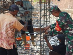 Pembangunan Jembatan Perintis Garuda Tahap V di Kemloko Terus Berprogres, Kodim 0729/Bantul Optimalkan Pekerjaan