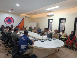 Danrem 072/Pamungkas Hadiri Rakor Penanganan Bantuan Gempa NTT di BPBD DIY