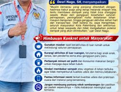 Cegah Dampak Kabut Asap Desri Nago Imbau Warga Palembang Tingkatkan Kewaspadaan