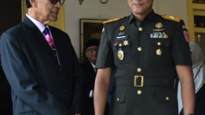 Danrem 072/Pamungkas Hadiri Pelantikan Pejabat Strategis Pemda DIY