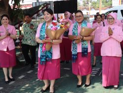 Kunjungan Kerja Ketua Bhayangkari Daerah DIY ke Gunungkidul.