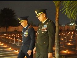 Kasrem 072/Pamungkas Hadiri Apel Kehormatan dan Renungan Suci HUT Ke-81 Kemerdekaan RI di TMP Kusuma Negara