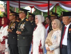 Pangdam IV/Diponegoro Hadiri Upacara HUT ke-81 RI, Semangat Kemerdekaan Menggema di Simpang Lima