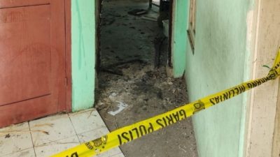 Kebakaran terjadi di lingkungan MI YAPPI Natah, Padukuhan Blembeman I, Kalurahan Natah, Kapanewon Nglipar