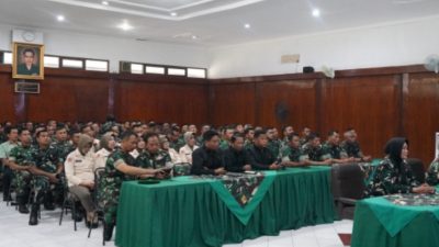 Siapkan Masa Purna Tugas dan Kelola Keuangan Bijak, Prajurit dan PNS Korem 072/Pamungkas Ikuti Sosialisasi Asabri TW III Kodam IV/Diponegoro