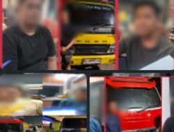 Enam Kendaraan Angkut 79.600 Liter Solar Diduga Ilegal Ditindak Polres Muba