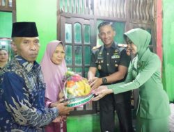 Menjelang HUT ke-65, Danrem 072/Pamungkas Gelar Anjangsana dan Beri Semangat Anggota yang Sakit