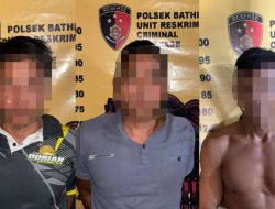 Polsek Bathin VIII Berhasil Ungkap Kasus Pencurian Rp36 Juta, Tiga Pelaku Ditangkap Lintas Wilayah