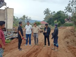 Ketua DPRD Tanah Datar Turun Langsung, Pengawasan Proyek PT Nindya Karya.