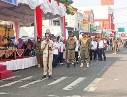 Bupati Eka Putra Buka Pawai Alegoris HUT RI ke-81, Serukan Sportivitas dan Jaga Kebersihan