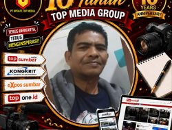 Satu Dekade Top Sumbar Berkarya, Apresiasi untuk Konsistensi dan Dedikasi Insan Pers