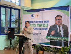 Rico Alviano Sosialisasikan P5HAM Bersama Masyarakat Kota Padang