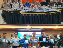Polres Padang Panjang Ungkap Empat Kasus Narkotika, Sita 835,92 Gram Sabu dan 451,15 Gram Ganja